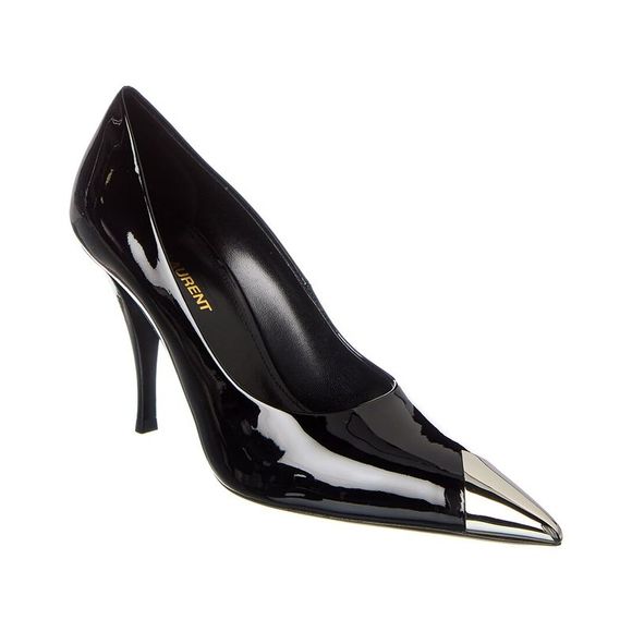 Saint Laurent Shoes - Saint Laurent Maike 90 Patent Pump, Black